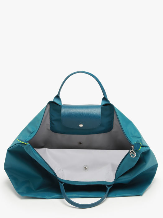 Longchamp Le pliage green Reistassen Blauw